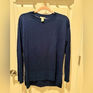 Zara Lightweight Navy Blue Sweater